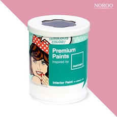 PANTONE 내부용 실내벽면 무광 페인트, 13-0917 Italian Straw, 1L, 1개