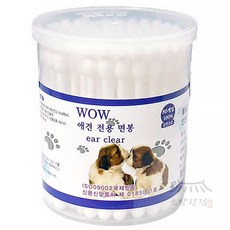 우노상점 와우 애견 면봉 강아지면봉