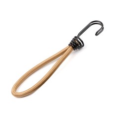 브리즈문 고리형 스트레치코드 스트링 캠핑 텐트 타프 고정, 탄 베이지, 탄 베이지