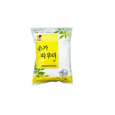 뚜레반 슈가파우더 1kg 슈가파우다 마카롱 디저트 설탕, 2개