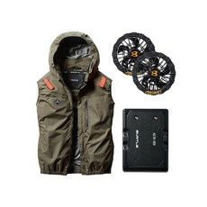 BURTLE 空調服風扇衣 AC2064系列 套裝組 側邊開孔