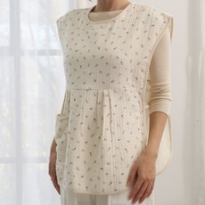 베베솜 6중 트림패드 수유 앞치마 엄마 턱받이 러브핏, 1개, 1개입, 러브핏-스윗라벤더