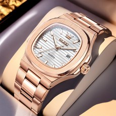 OLEVS 남자손목시계 패션 정품 석영 럭셔리 명품 일력 워터프루프 야광 남자시계