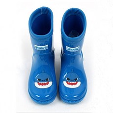 핑크퐁 아빠상어 아동 장화 실내용 신발 비오는 날 아이 신발 아빠상어 캐릭터 신발 유아 동화 장화