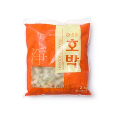 아워홈 냉동 애호박 2kg 깍뚝, 1개