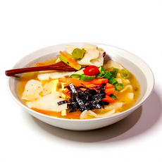 전통 생수제비 6인분 세트(면 6인분+소스 6봉), 1세트