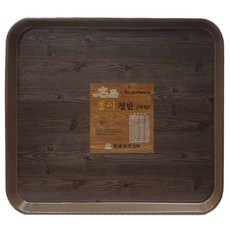 우드받침 식당쟁반 나무무늬 사각쟁반 pre+980hs