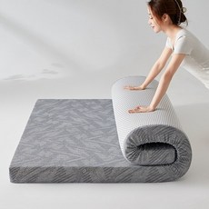 시스슈 편안한 스펀지 매트리스 고탄성 고밀도 바디핏 맞춤형 숙면템 매트리스, 8cm, 회색