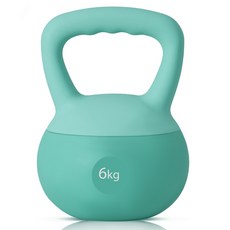 Need 말랑말랑 소프트 PVC 케틀벨 아령, 1개, 6kg, green