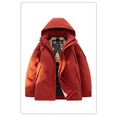 百搭休閒男女同款防水羽絨服，短款運動保暖羽絨外套