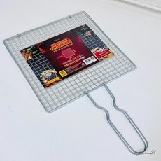 태망 접석쇠 260x260 도매 대량구매 철망 숯불 구이용 야외불판