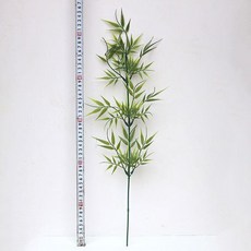 仿真竹葉 裝飾擺設, 1個, 小型竹葉三支