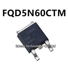 오리지널 전계 효과 트랜지스터 MOSFET 2.5W 48W 400V 4.5A 1 N 채널 TO-252 FQD6N40CTM FQD6N FQD 6, 01 10PCS