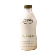 상하목장 유기농 저지방 우유 냉장 방학간식 750ml, 7개