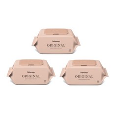 베베숲 오리지널 유아물티슈 캡형, 50g, 100매, 3개