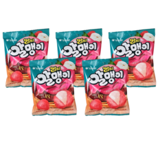 오리온 마이구미 리찌 알맹이, 81g, 5개