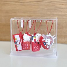 HARUH 일본정품 가챠케이스 키링 가챠 디스플레이 케이스, 1개