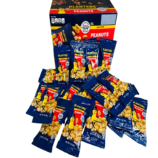 몽글몽글마켓 플랜터스 솔티드 피넛 672G 가염 땅콩 /개별포장, 24개, 28g