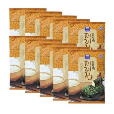 바다명가 청정 완도 명가 지주식 재래김 구이김 7매 X10봉, 10개