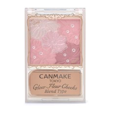 캔메이크 글로우 플로어 치크 팩트 블러셔 6.3g, B02 로즈 발레리나, 1개