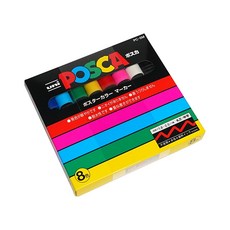 【CHL】UNI POSCA 極細馬克筆 PC1M PC3M PC5M, 1個, 5M8色組, 8色組