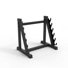 바벨 봉 거치대 스쿼트 벤치프레스 홈트레이닝 랙, 블랙 스탠드 (6개)