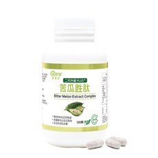 iSSana 愛善那 專利苦瓜胜肽純素膠囊, 1個, 500顆