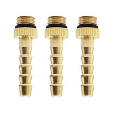 3Pcs 평면 탱크 게이트 어댑터 다목적 튜브 호스 어댑터 요리용 스토브와 호환되는 실용적인 LPG 게이트 커넥터, 사이즈 이미지 참고, 1세트, 그림과 같이