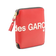 꼼 데 가르송 중고 2020's 휴즈 로고 지퍼 라운드 지갑