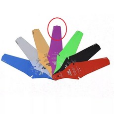 ASS超輕20G即拆即裝自行車擋泥板快速拆卸死飛山地公路車通用擋泥板, 紫色, 1個