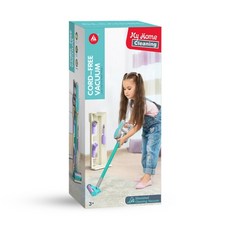 《翔翼玩具》玩具吸塵器帶底座套 電動吸塵器清潔套裝 裝玩具吸塵器 清掃機 小朋友吸塵器12-4082安全標章合格玩具, 1個, 12-4082玩具吸塵器/顏色隨機