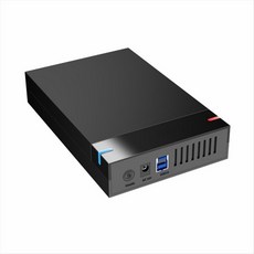 Shuole 3.5 인치 HDD 케이스 USB 3.0 대 SATA 외부 하드 드라이브 인클로저 고속 하드 드라이브 리더 어댑터, EU 플러그, 검은색