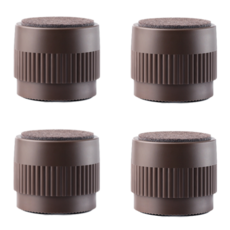 家具高度調整器 60*50mm 4入, 棕色