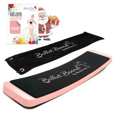 댄스 및 피겨 스케이팅용 발레 터닝 보드 (휴대용 가방이 있는 크림)