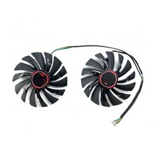 AKUYAO GPU 쿨링 쿨러 팬 95mm (4PIN) MSI GTX950 960 970 980 980ti 게이밍 X PLD10010S12HH 그래픽 카드 교체품