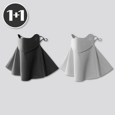 여름 피부보호 햇빛가리개 썬블럭 자외선차단 쿨링 면사 스포츠 마스크 썬블럭쿨링마스크, 블랙 + 그레이, FREE