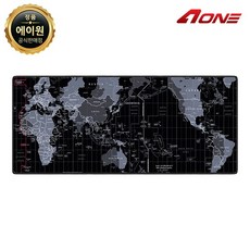 에이원 CRUISE GP-785 독도 세계지도 장패드 게이밍 마우스 키보드 데스크매트, 1개