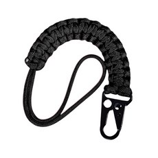 RyanDesign 코브라 직조 전술 파라코드 키체인 - 군용 등급 550 서바이벌 장비 하이킹/캠핑용 분실 방지 카라비너 클립 안전한 열쇠 ID 배지 도구(선물 준비) 158