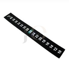 제이오스토어 어항 스티커 온도계 수족관온도측정 어항용품 어항장식 어항온도측정, 1개