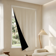 유피해피 쉽게 붙이는 무타공 암막커튼