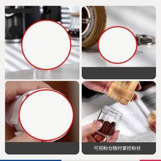Bincoo 手搖磨豆機 迷你小型研磨機 陶瓷芯 黑色, 1個, 陶瓷芯磨豆機粉倉, N/A