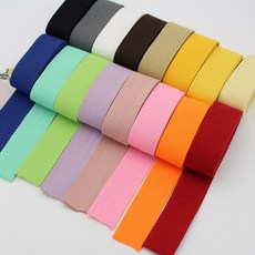 32mm 컬러웨이빙끈 가방끈, 애플그린, 1개