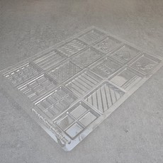 1+1 바크초콜릿 몰드 16구