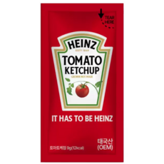 크래프트하인즈 일회용 케찹 샤쉐, 9g, 100개