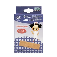 好貼HAOTIE AID-TEX超彈性伸縮繃帶 透氣舒適 保護傷口, 6個, 25個裝