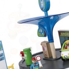 주유소 확장팩 어린이 자동차 서비스 역할 놀이용 장난감, 1개, 상세페이지 참조