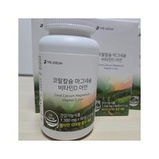 더좋은 코랄칼슘 마그네슘 비타민D 아연, 2개, 117g