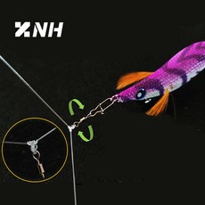 NH코리아 한치 프리미엄 채비 3단 4단 (2개입) 이카메탈 거치용 다단 채비 한치채비, 1개, 2개입