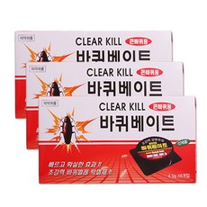 바퀴벌레약 바퀴베이트 (대) 6개입 큰바퀴용, 27g, 6개