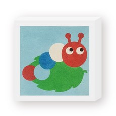 [꼬메빔보] #데코샌드 액자만들기42종, 114애벌레